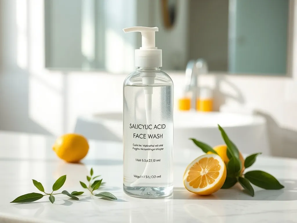 Żel do mycia twarzy z kwasem salicylowym – właściwości i zastosowanie
