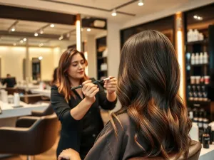 Karmelowe sombre na ciemnych włosach – jak uzyskać idealny efekt?