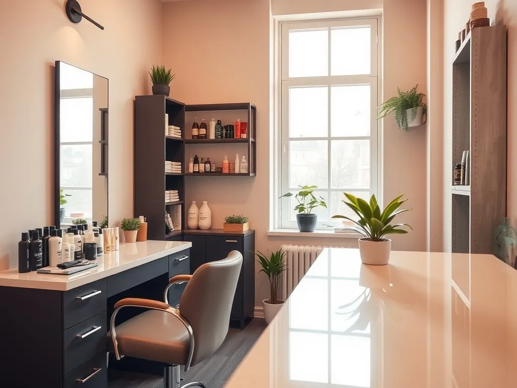 Jak urządzić mały salon fryzjerski? Praktyczne porady i inspiracje
