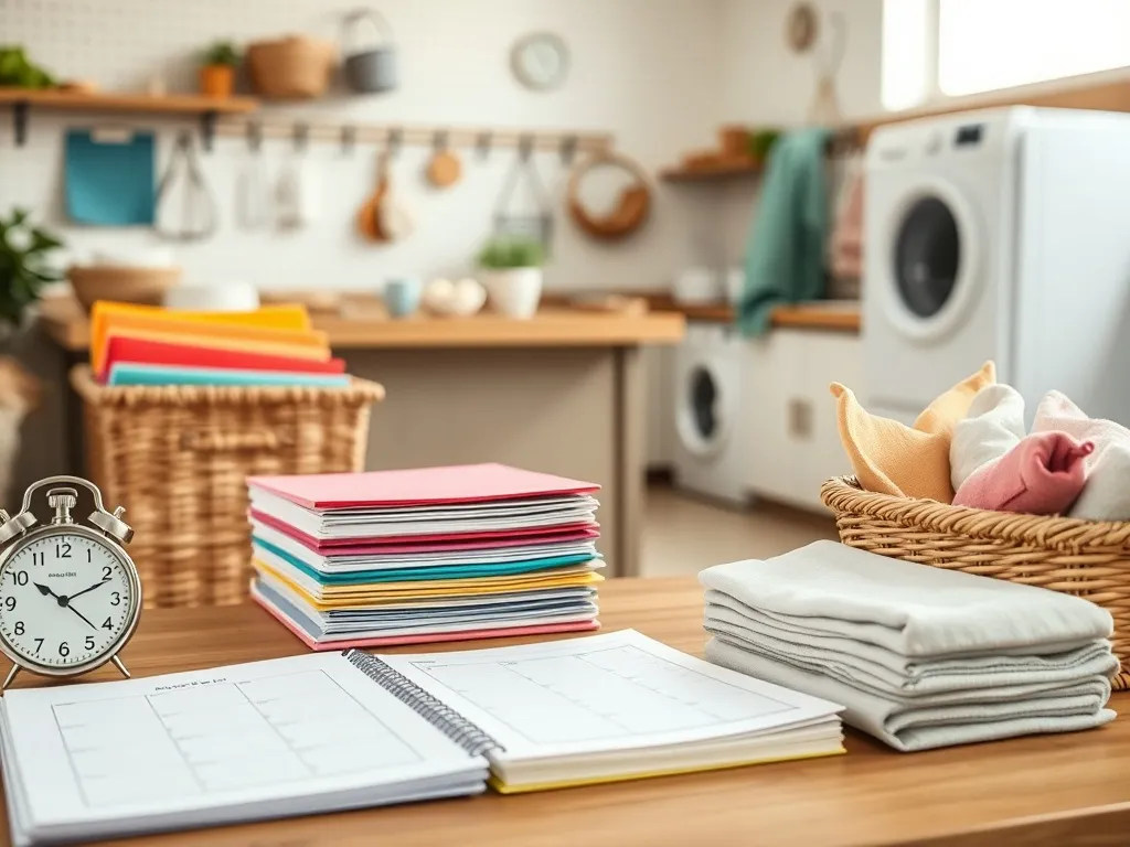 Najlepsze sposoby na organizację czasu w dużym gospodarstwie domowym