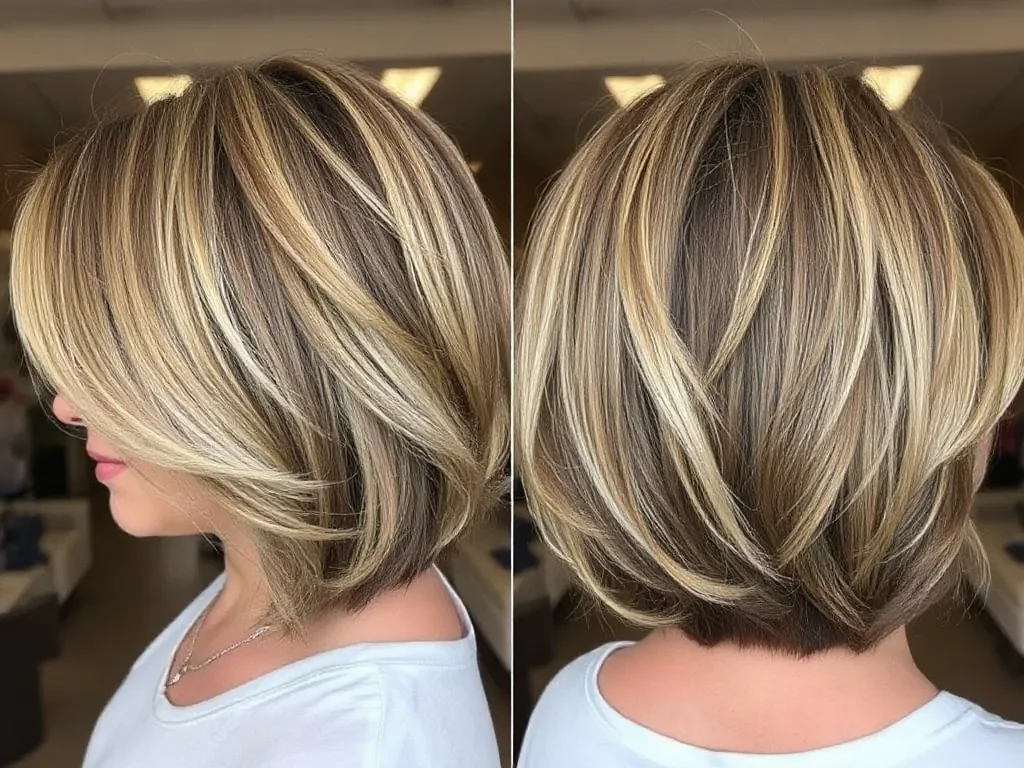 layered bob 