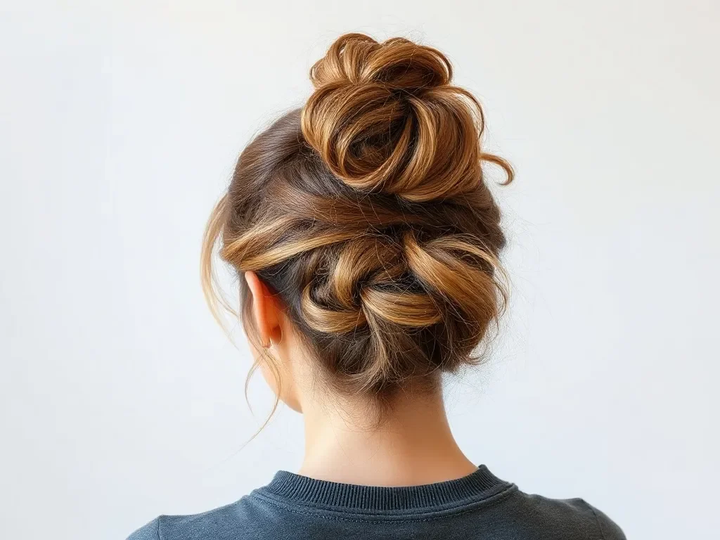 messy bun